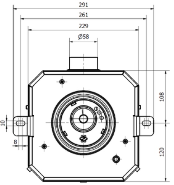 Venma Comfort S granulu degliskomplektā ar granulu padevēju un vadības bloku